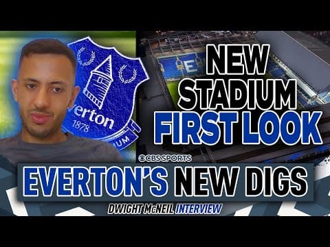 Dwight McNeil talks Everton's NEW Hill Dickinson STADIUM | Picking the BEST WINGERS | Morning Footy