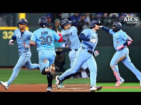 EVERY RUN: Blue Jays score 13 on 5 homers in ALCS Game 3 🤩