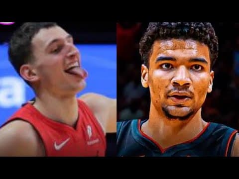 Nikola Jovic breaks out in preseason game and STARTS over Kel’el Ware! Should this continue? ￼