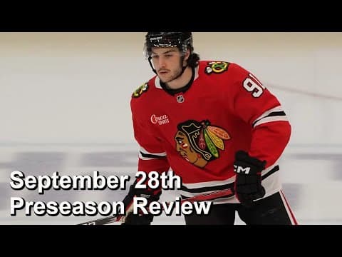 Reviewing Wsh-NJ, Chi-Min, Van-Edm September 28th Preseason Games