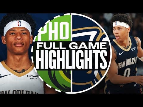 PHOENIX vs PELICANS | NBA x NBL MELBOURNE SERIES | October 4, 2025