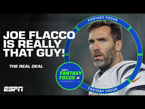 'Joe Flacco, you're the MAN!' 👏 - Field Yates is CONFIDENT in the veteran | Fantasy Focus