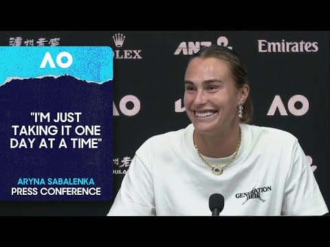 Aryna Sabalenka Press Conference | Australian Open 2026 Semifinal
