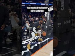 Could you do LeBron’s pregame handles drill? #lakers