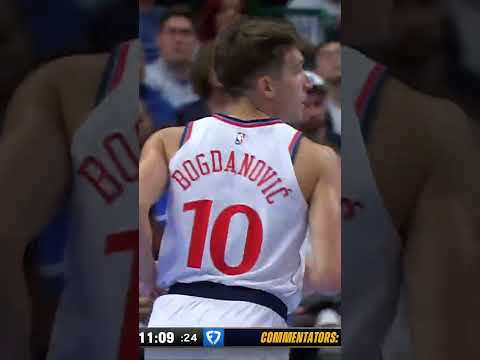 Bogi on fire vs Mavs 🔥