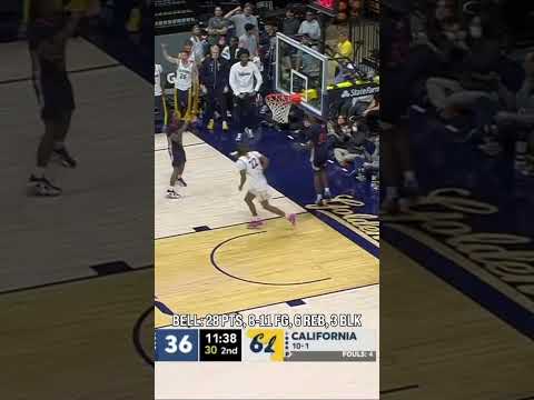 Chris Bell was everywhere 😤 #cal #gobears #collegebasketball #accbasketball #basketball