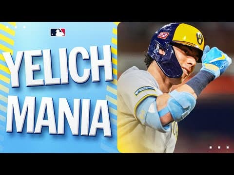 OUTSTANDING night from Christian Yelich! (Feat. 2 HR, 5 RBI, 3 R!)