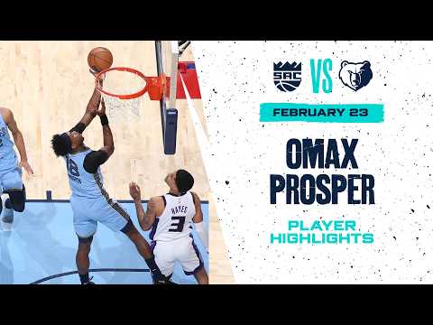 OMax Prosper Highlights vs. Sacramento Kings (2/23/26)