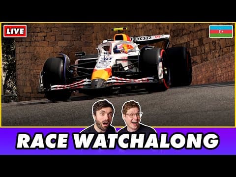 2025 F1 Azerbaijan Grand Prix Watchalong
