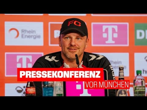 Pressekonferenz vor München | 1. FC Köln