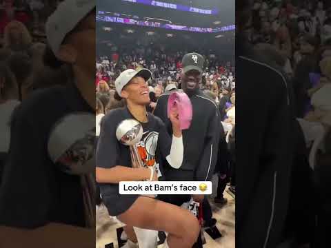 Shake your tambourine, A’ja 🤣🏆