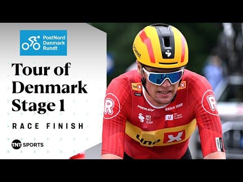 STRONG FINISH! 💪 | Men's 2025 Tour of Denmark Stage 1 Final KM's | TNT Sports Cycling