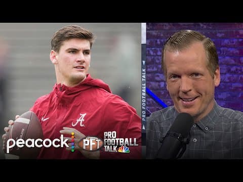 Alabama QB Ty Simpson declares for 2026 NFL Draft | Pro Football Talk | NFL on NBC