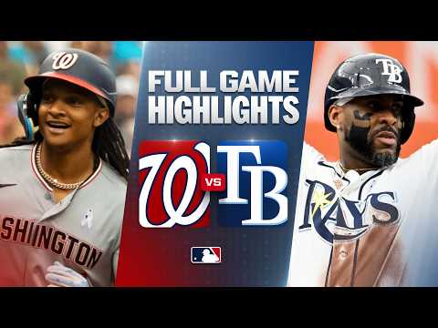 NATIONALS vs. RAYS Full Game Highlights (6/21/26) | MLB Highlights