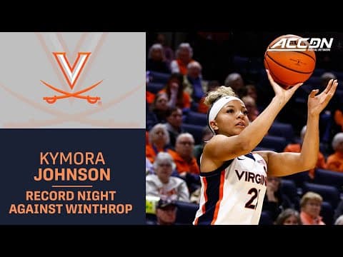Kymora Johnson Highlights vs Winthrop