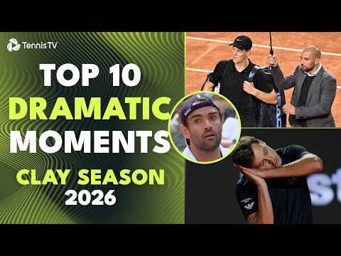 Cramps, Weather Interruptions & Cold Celebrations 🥶 | Most Dramatic Moments From 2026 Clay Season!