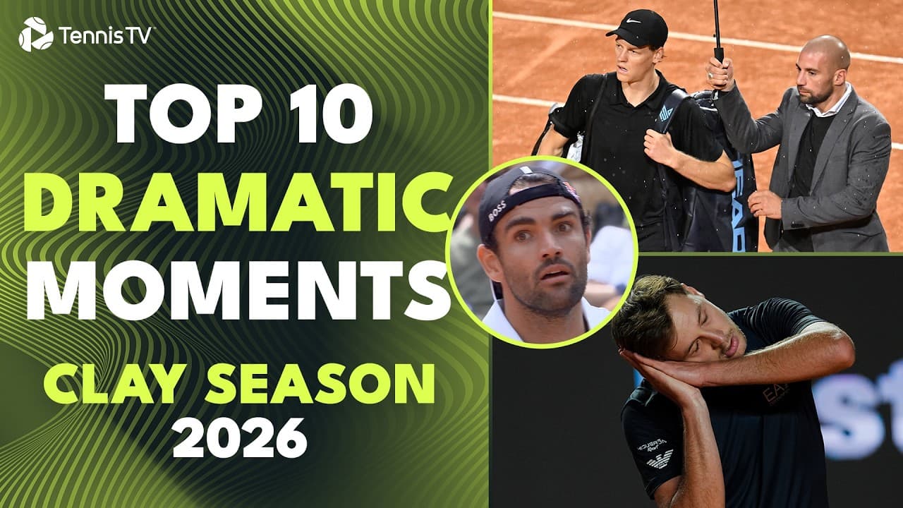 Cramps, Weather Interruptions & Cold Celebrations 🥶 | Most Dramatic Moments From 2026 Clay Season!