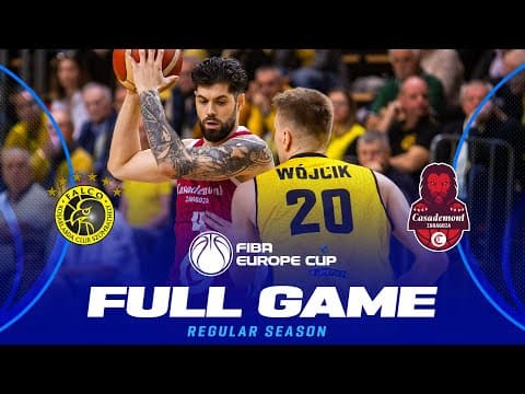 LIVE - Falco Vulcano Energia KC Szombathely v Casademont Zaragoza | FIBA Europe Cup 2025-26