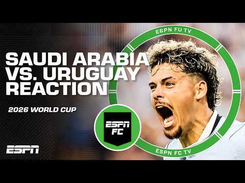 ‘They don’t have enough in attack’ 😳 Ale Moreno on Uruguay’s performance vs. Saudi Arabia | ESPN FC