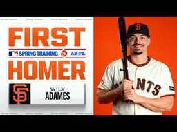 Willy Adames homers off of Yoshinobu Yamamoto during Spring Training! 😤 | MLB Highlights