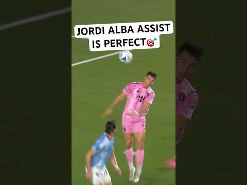 Jordi Alba➡️Allende BEAUTIFUL HEADER!!⚽️