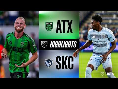Austin FC vs. Sporting Kansas City | Full Match Highlights | SECOND-HALF TURNAROUND!