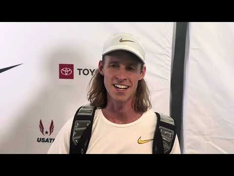 Cole Hocker only finished 3rd at USAs but say was "easiest race I've run all season"