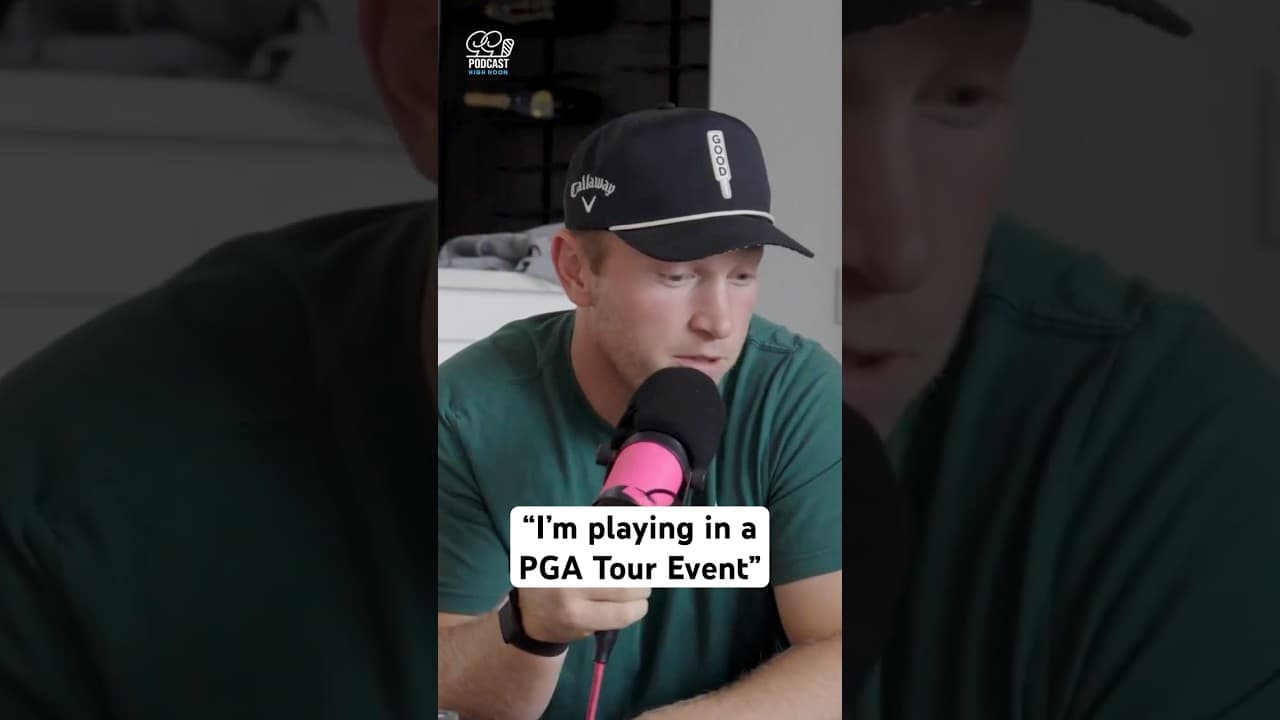 Brad Dalke IN a PGA Tour Event!