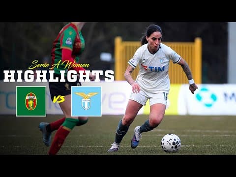📽️ PERDIAMO A TERNI | TERNANA-LAZIO 1-0 | HIGHLIGHTS SERIE A WOMEN
