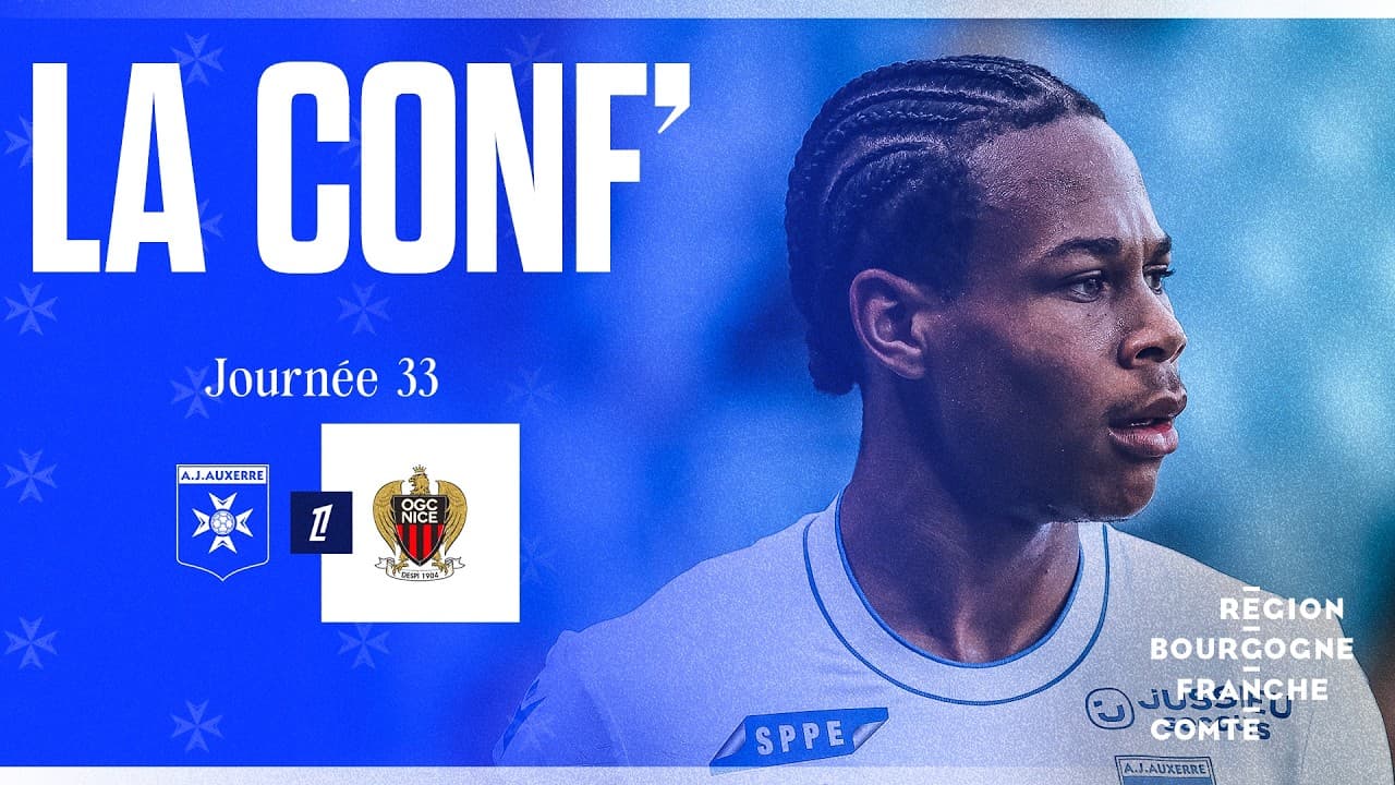 J33 - La conférence de presse de Christophe Pelissier et Kevin Danois avant AJA-Nice