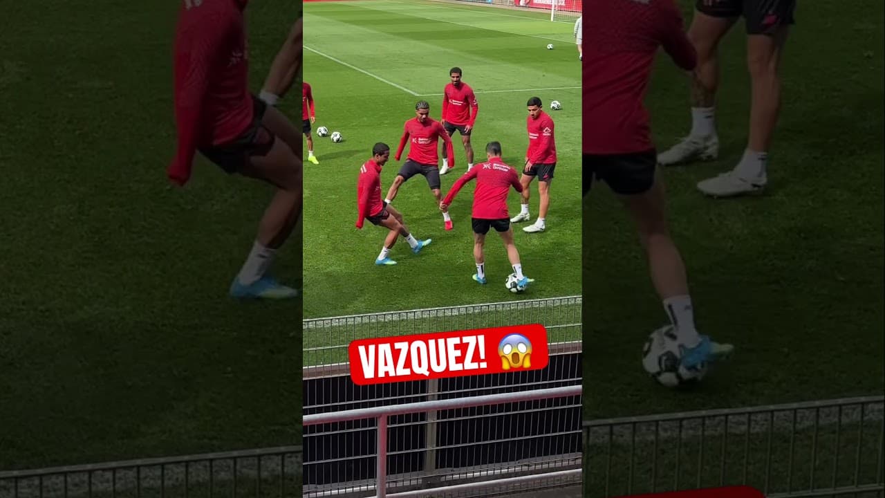 Lucas Vazquez really got Arthur there! 😁⚽️