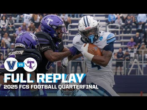 Villanova vs. Tarleton State: 2025 FCS football quarterfinal | FULL REPLAY