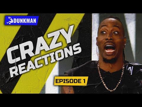 DUNKMAN Ep 1: SHAQ, Vince & Dwight’s WILDEST Reactions! 😂🔥