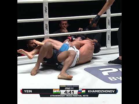 SLEEP TIME 😴 Parviz Khamidzhonov chokes out Monjit Yein in 26 seconds!