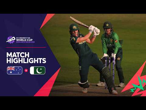 Australia v Pakistan | Match Highlights | Women's #T20WorldCup 2026