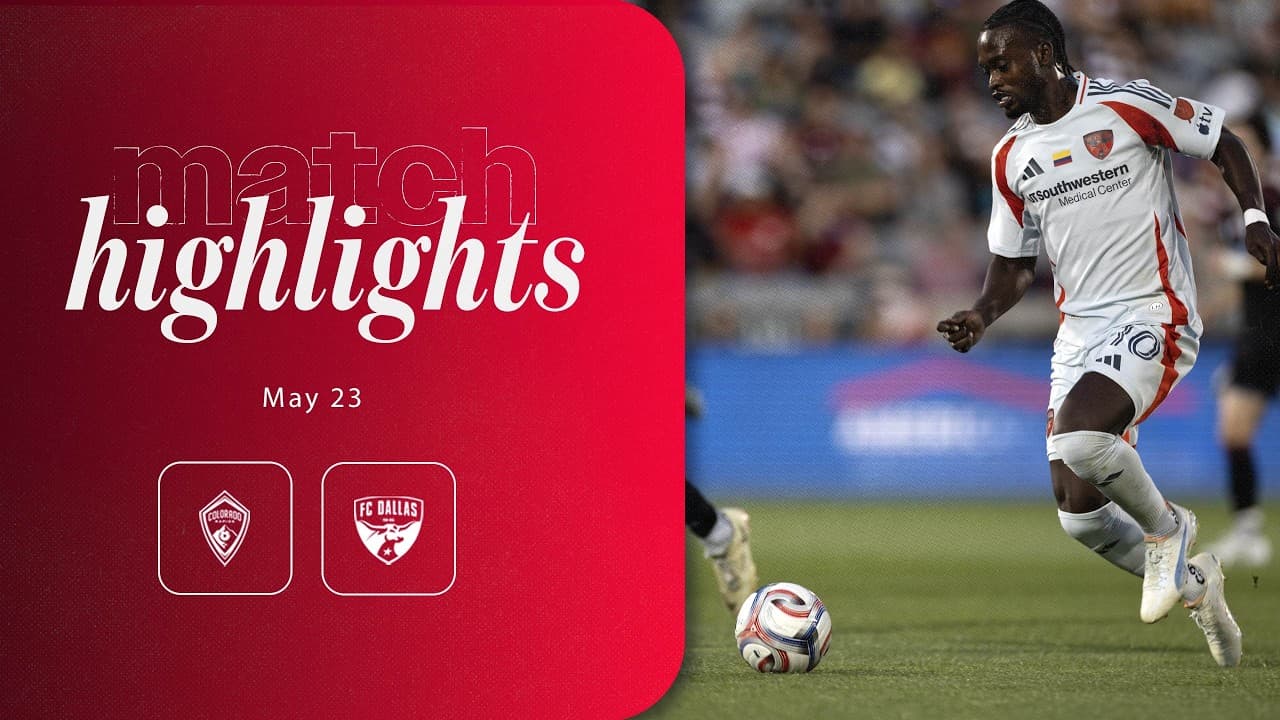 FC Dallas at Colorado Rapids Highlights | May 23, 2026