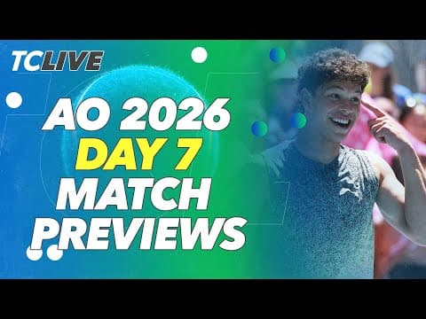 Ben Shelton faces Valentin Vacherot as temperatures reach 100 degrees on Day 7 🥵 | Australian Open