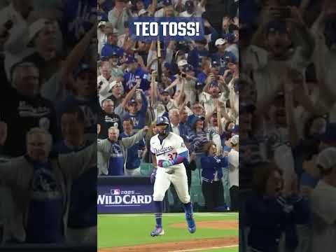 Every angle of Teoscar Hernández's bat flip gets better #Postseason