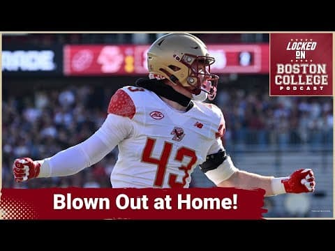 OVERRUN: Boston College CRUMBLES vs SMU, Amari Jackson’s Return CAN'T SAVE Defense