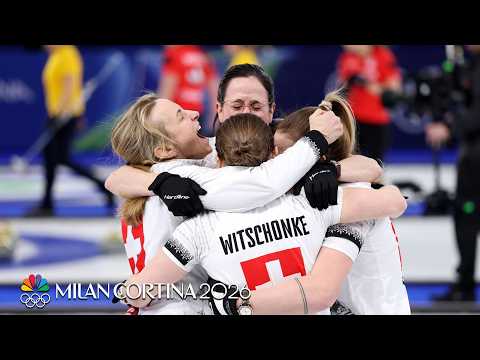 Team USA falls to Switzerland in women's curling semifinals | Winter Olympics 2026 | NBC Sports