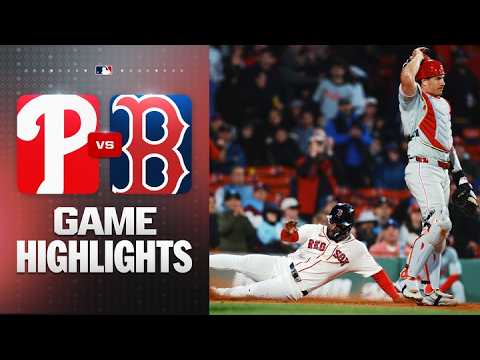 Phillies vs. Red Sox Game Highlights (5/14/26) | MLB Highlights