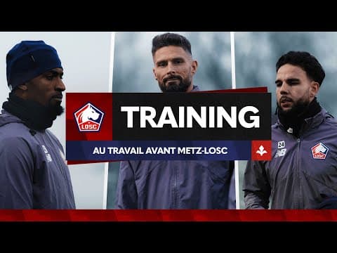 INSIDE Training I L'entraînement du jour avant de se déplacer à Metz 👊