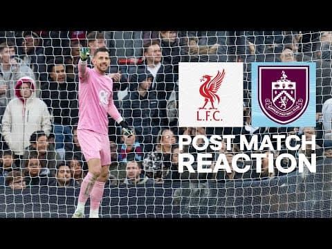 Martin Dúbravka On Draw With Liverpool | REACTION | Liverpool 1-1 Burnley