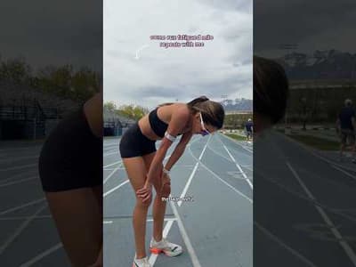 fatigued mile reps for my first wo of the week ! trying to get used to running fast on tired legs !!