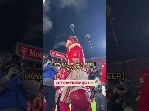 QB1 sounding off 😤🗣️