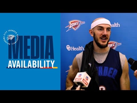 Shootaround Media + One on One with Isaiah Joe | November 11, 2025 | OKC Thunder