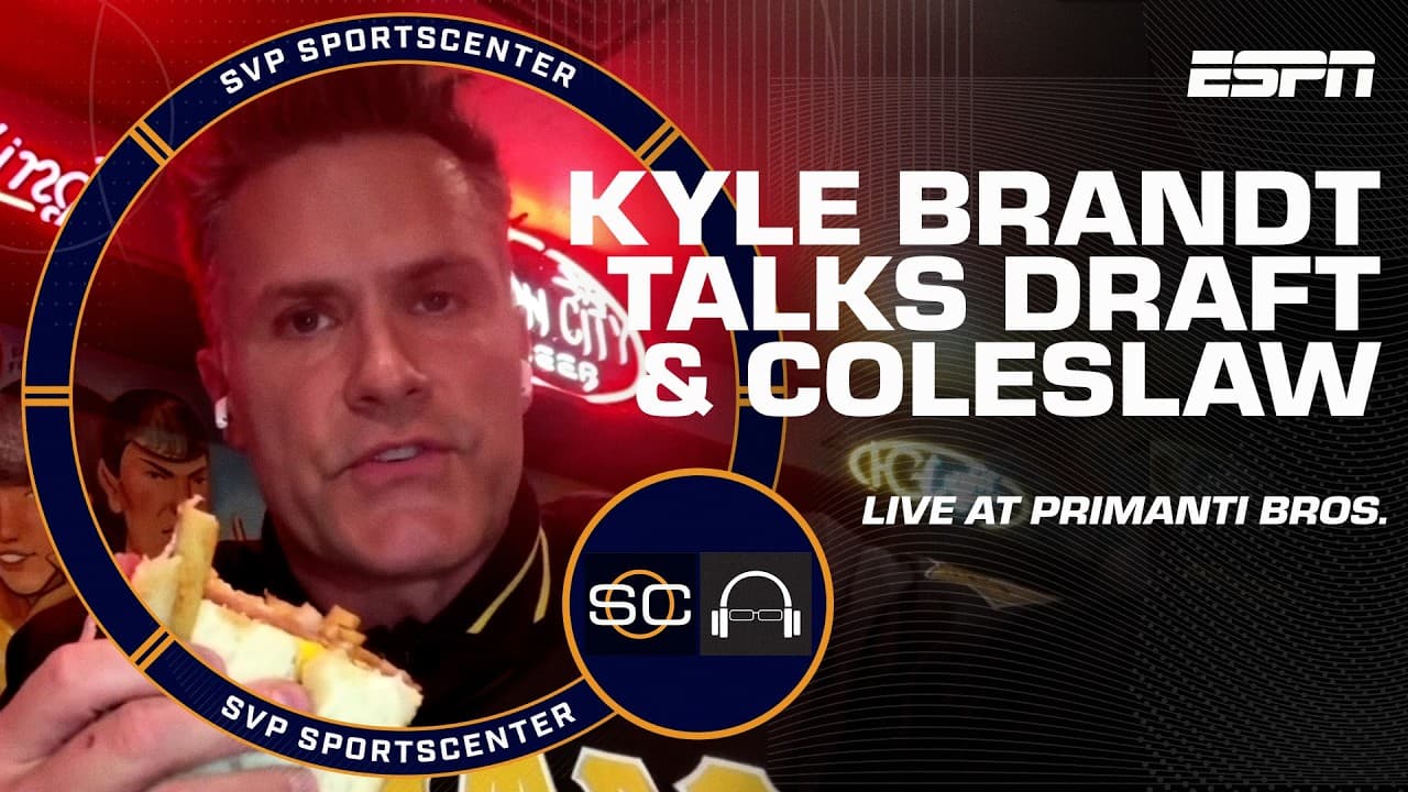 It’s ‘Rust Belt Coachella’ 😂 Kyle Brandt on the NFL Draft in Pittsburgh | SC with SVP