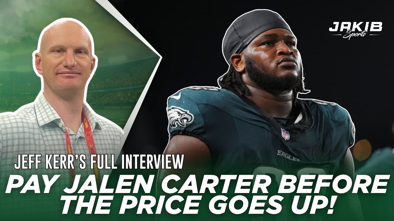 Jeff Kerr UNPACKS Eagles' Carter Contract, Hurts and Offense Questions
