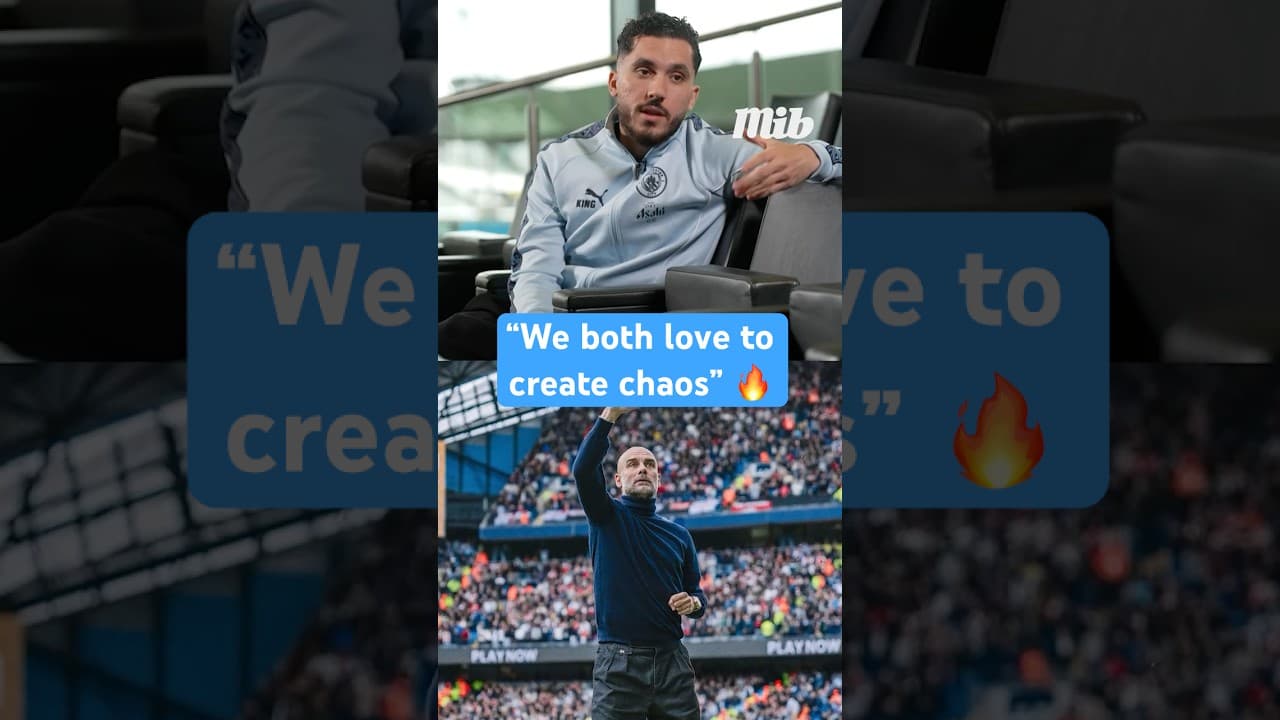 WHY RAYAN CHERKI LOVES WORKING WITH PEP GUARDIOLA