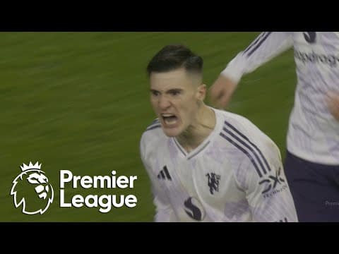 Benjamin Sesko slots home equalizer in second half against Burnley | Premier League | NBC Sports